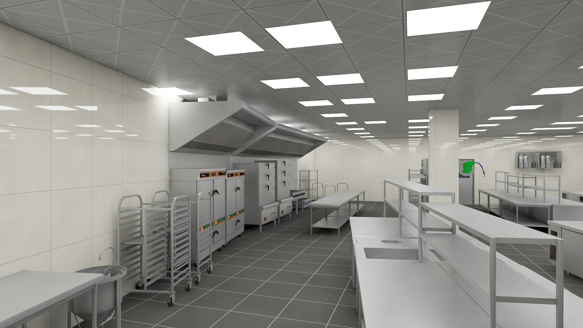 食堂廚房設(shè)計平面圖