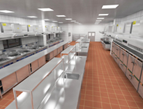 四川廚房設備生產廠家告訴你商用廚房如何從整體設計上節(jié)能減排